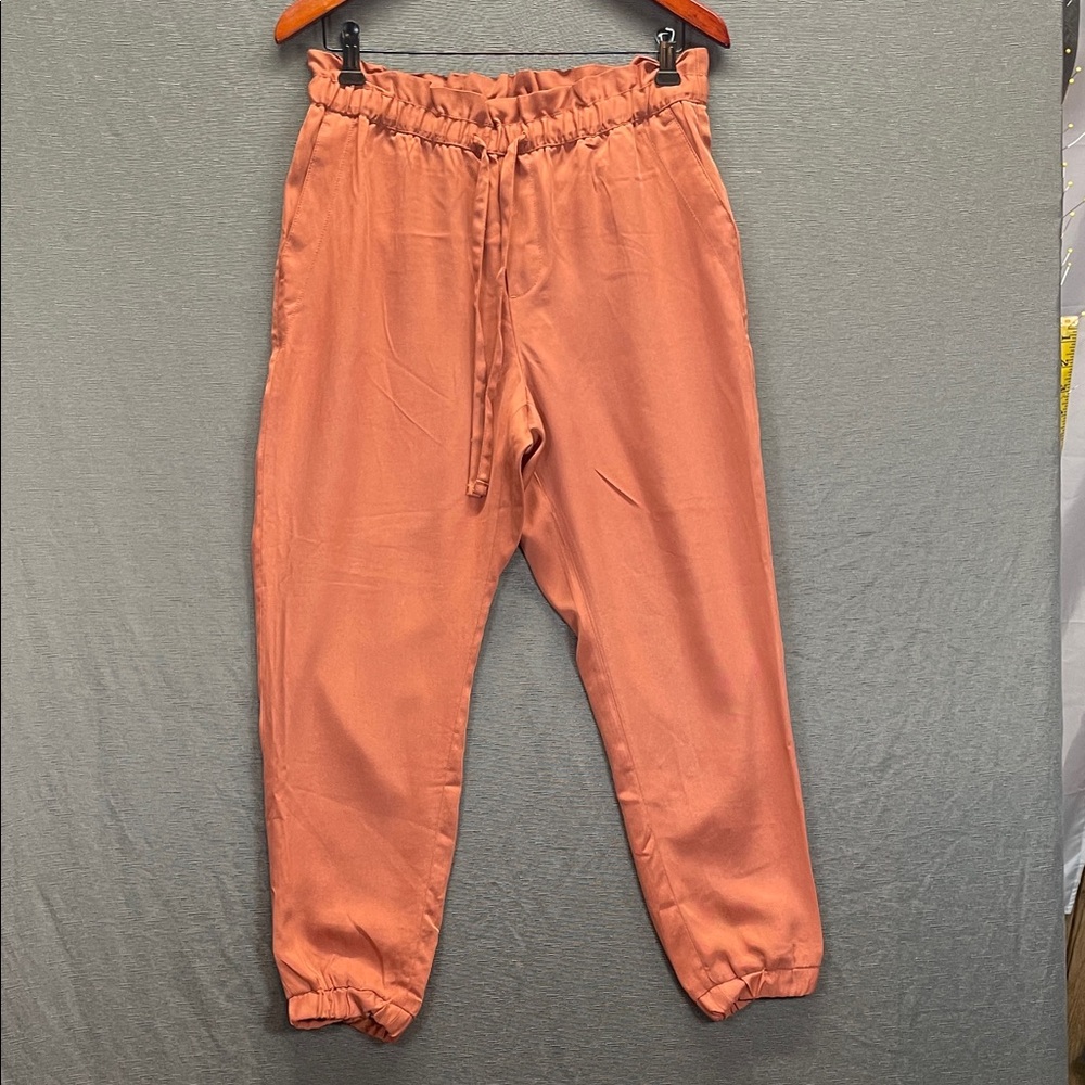 Banana‎ Republic Pink Track Pants with Elastic Waistband